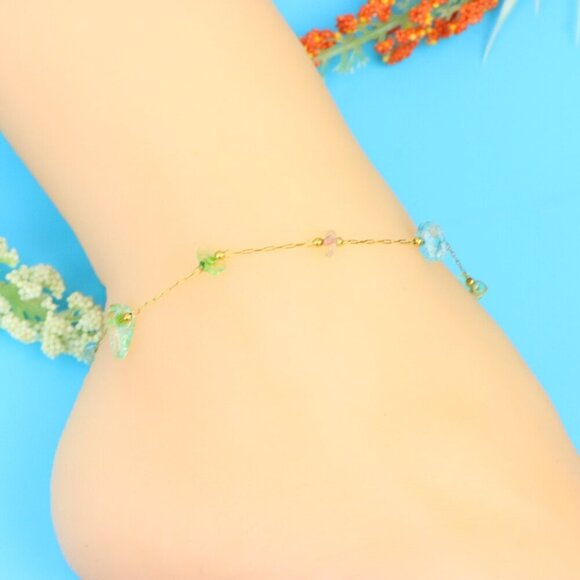 Elegant Handmade Anklet – Perfect for Women & Girls | Ideal Gift Option, DYC1814 - Picture 2 of 7